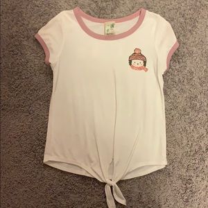 Cute Hedgehog T-Shirt Youth Girls